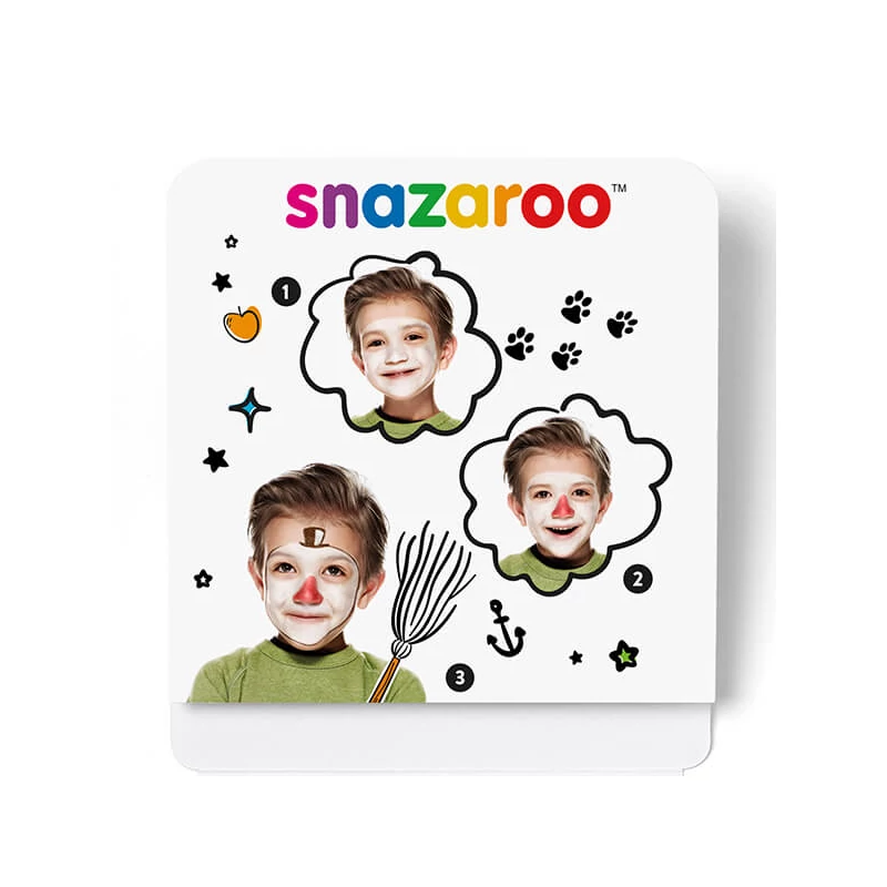 Set de vopsea pentru fata Snazaroo, mini - om de zapada