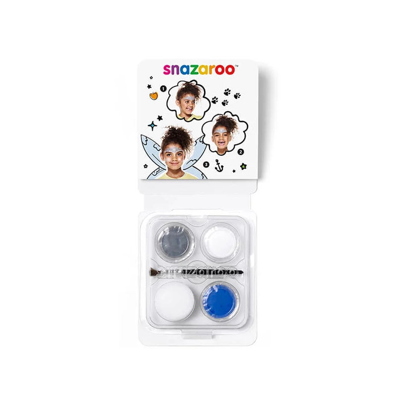 Set de vopsea de față Snazaroo, mini - zână de gheață