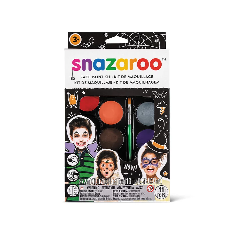 Set de vopsea de față Snazaroo - halloween