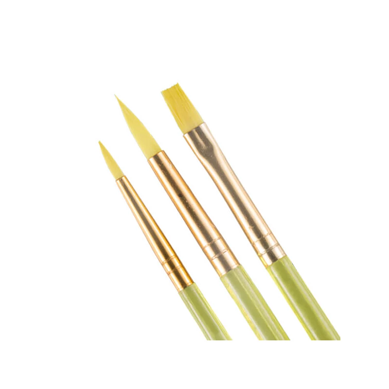Set de pensule pentru vopsea faciala Snazaroo, 3 buc