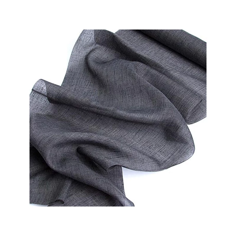 Traverse de masă textil, centru de masa, 28 cm, 3 metri - 85 antracit