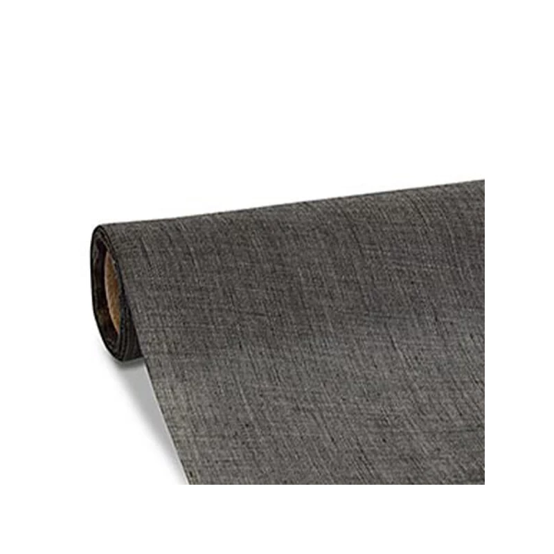 Traverse de masă textil, centru de masa, 28 cm, 3 metri - 85 antracit