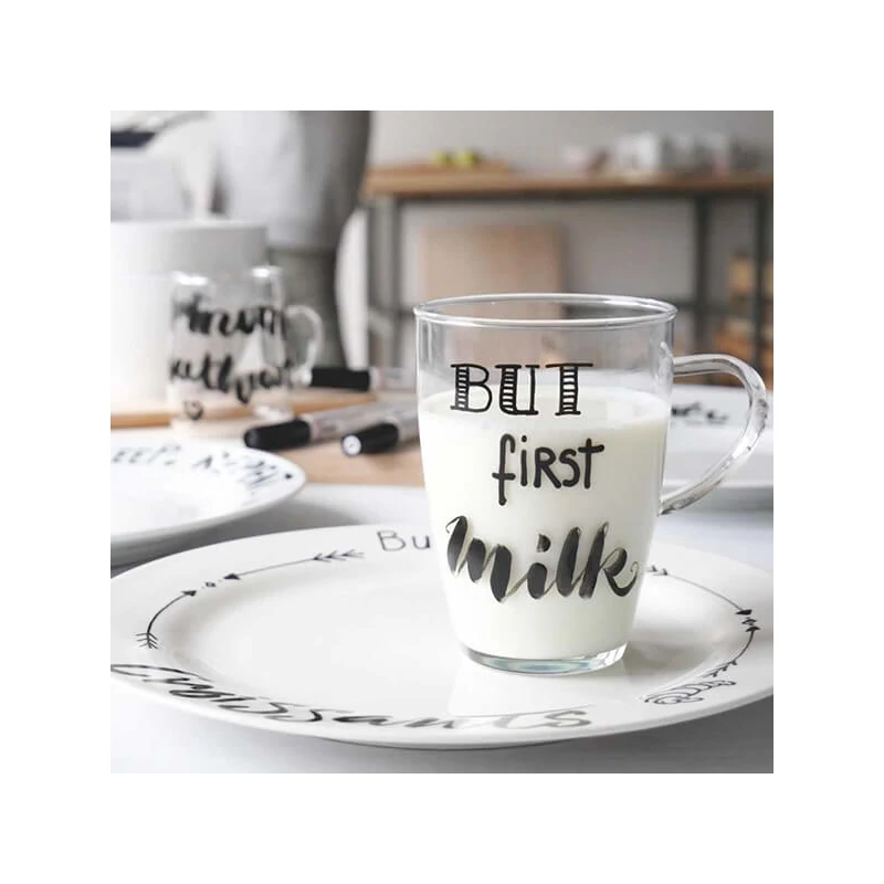 Marker pentru porțelan , HobbyLine Easy - 34  contur negru