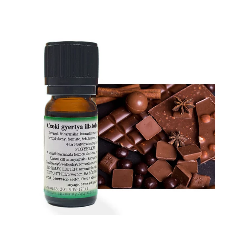 Ulei esențial pentru lumânare, 10 ml - parfum de ciocolată