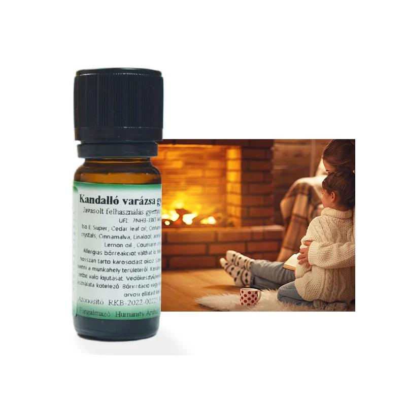 Ulei esențial pentru lumânare, 10 ml -parfum de  charm șemineu