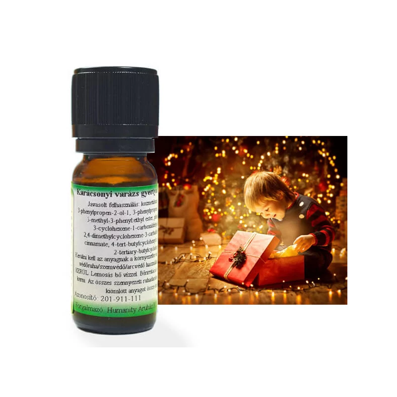 Ulei esențial pentru lumânare, 10 ml - parfum magică de Crăciun