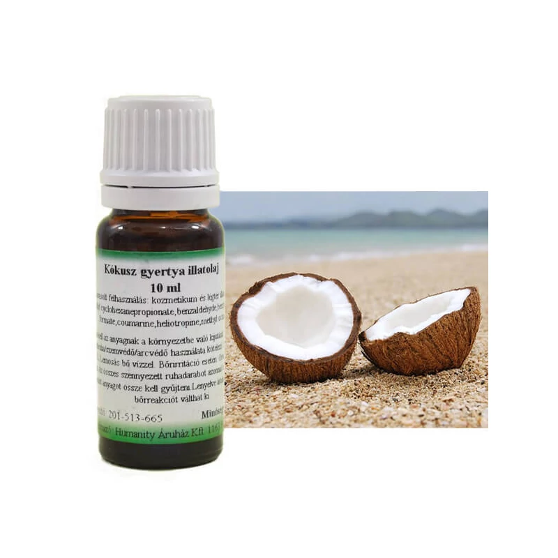 Ulei esențial pentru lumânare, 10 ml - parfum de  nucă de cocos