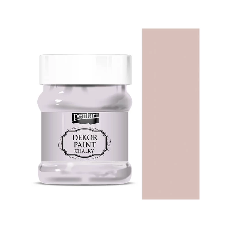 Pentart Dekor Paint Chalky vopsea cretă , 230 ml - roz victorian