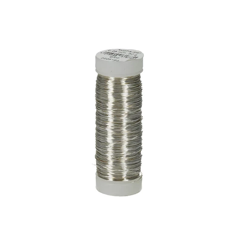 Sârmă de bijuterii, 0,25 mm, 100 m - argint