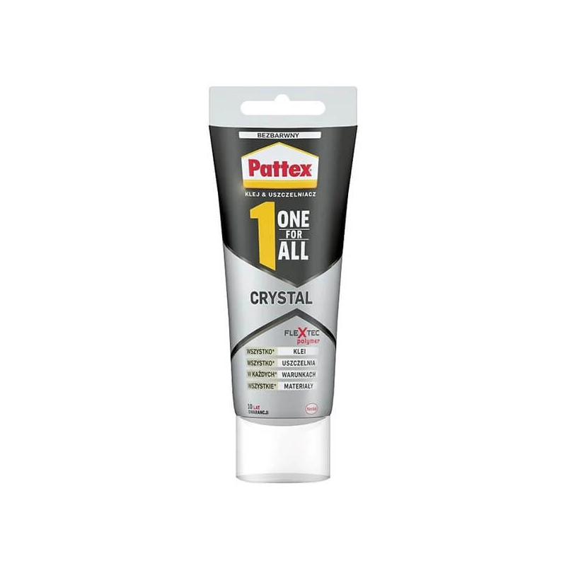 Lipici de asamblare Pattex One For All Crystal, 90 g