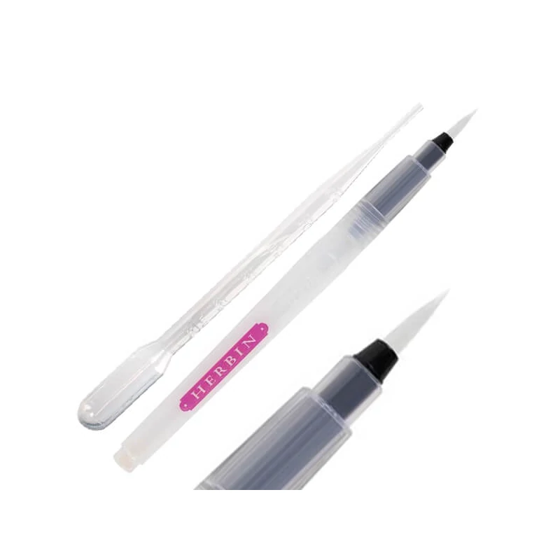 J. Herbin marker tip pensulă reîncărcabilă cu pipetă pentru cerneală - medium