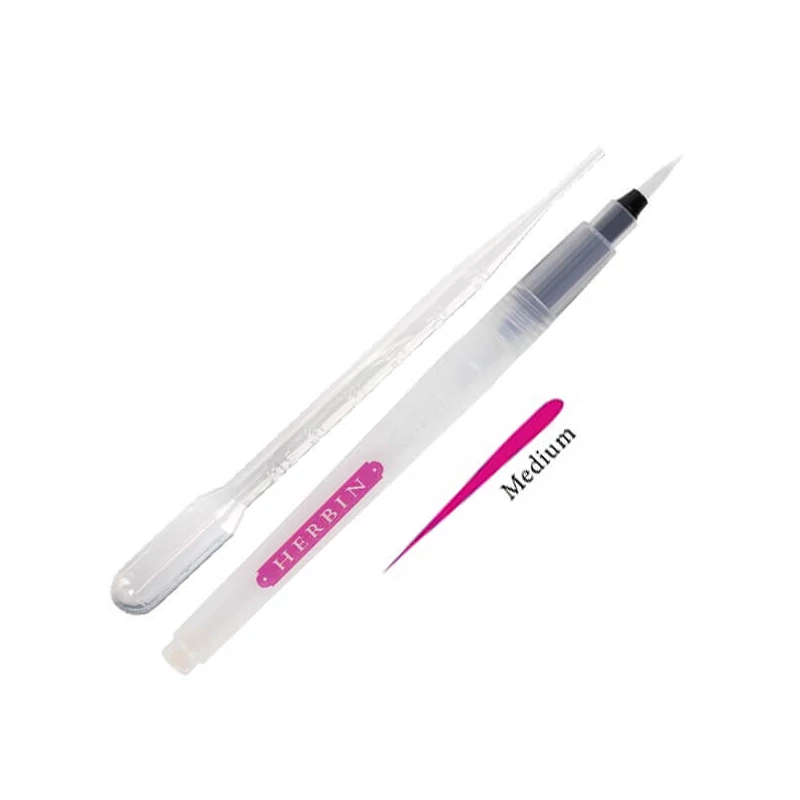 J. Herbin marker tip pensulă reîncărcabilă cu pipetă pentru cerneală - medium