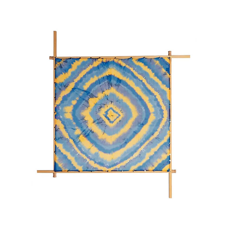Rama întindere mătase, cu șuruburi, 100x100 cm, 38x20 mm
