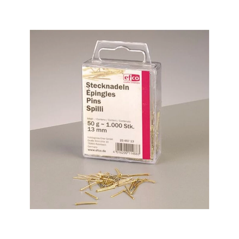 Pin - 13 mm, culoare aurie