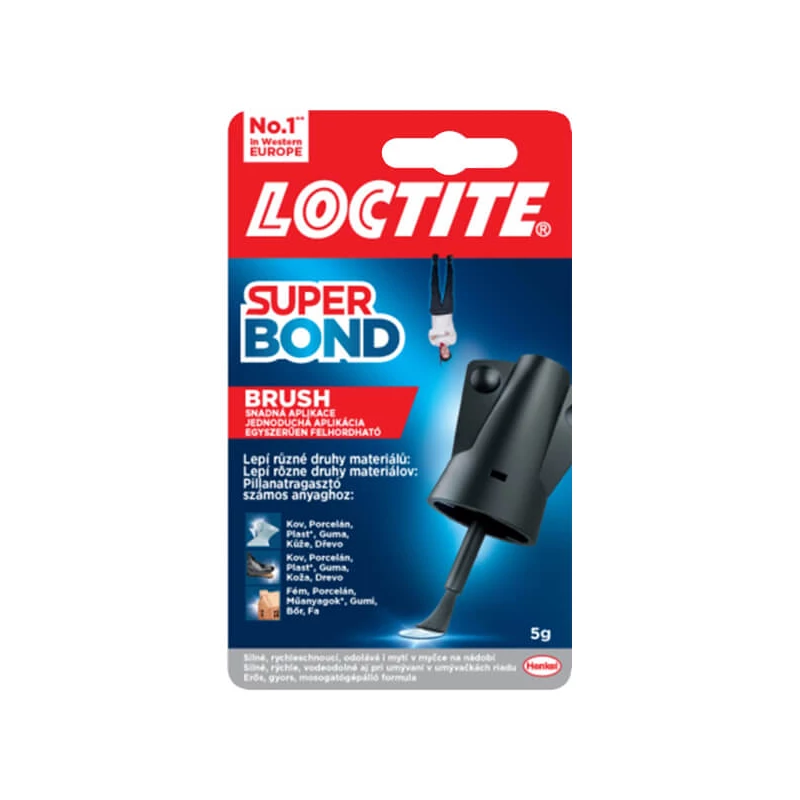 Loctite, adeziv instantaneu cu pensulă Super Bond, 5 g