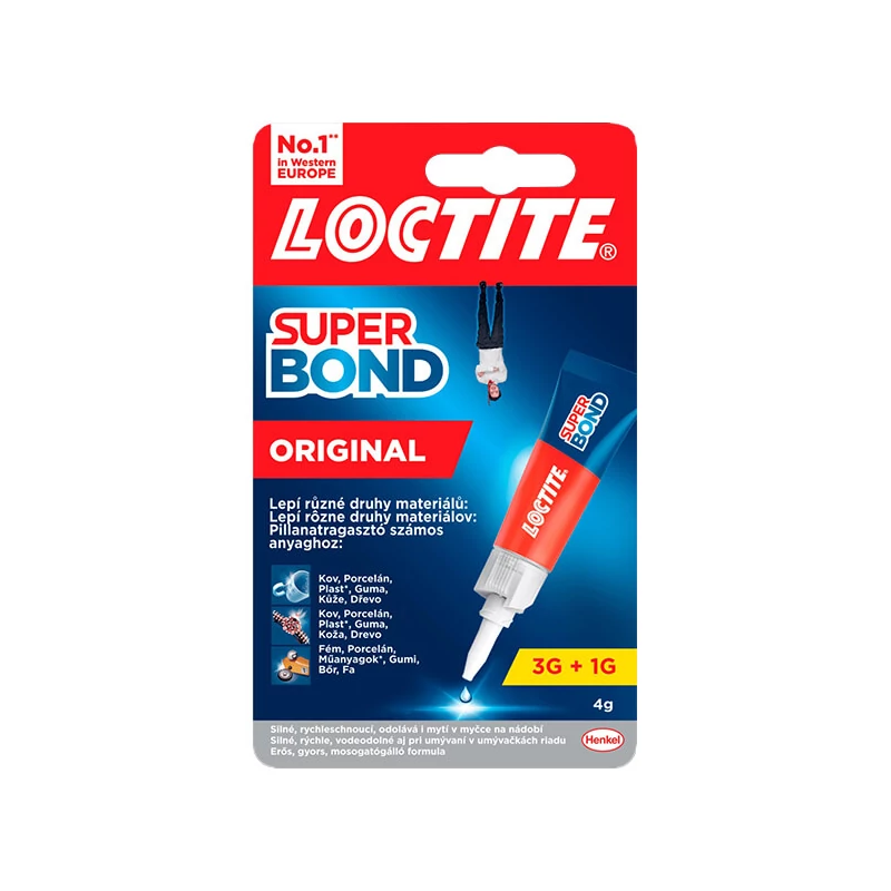 Loctite, adeziv instantaneu Super Bond Original, 5 g