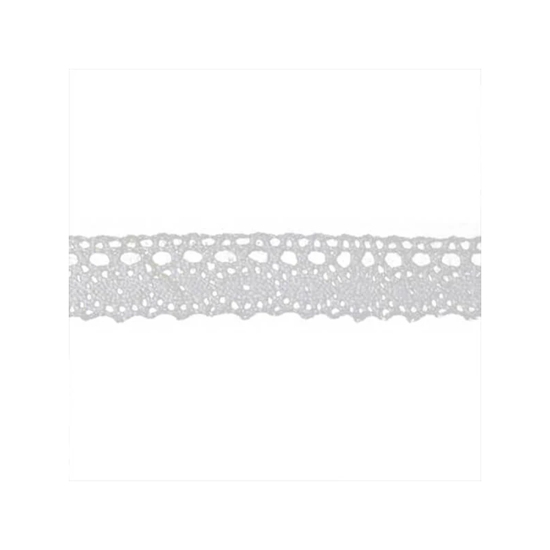 Bandă de dantelă, autoadezivă - 15 mm lățime, albă, dantelă de vânt, 1,8 m