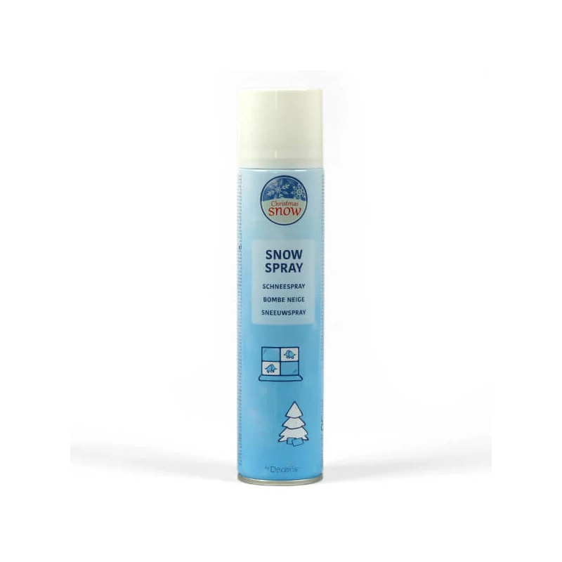 Spray de zăpadă artificială, 300 ml - alb, zăpadă de Crăciun