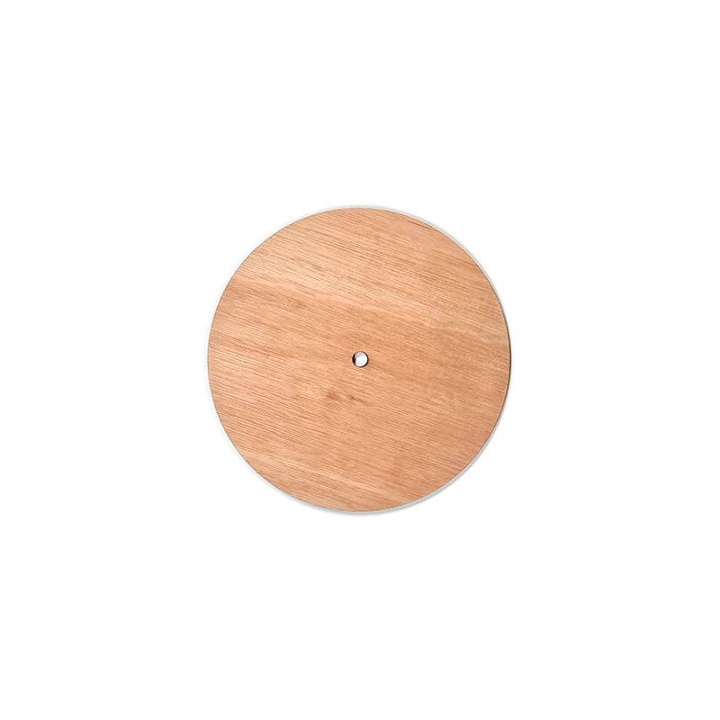 Față de ceas din lemn - rotund, 20 cm