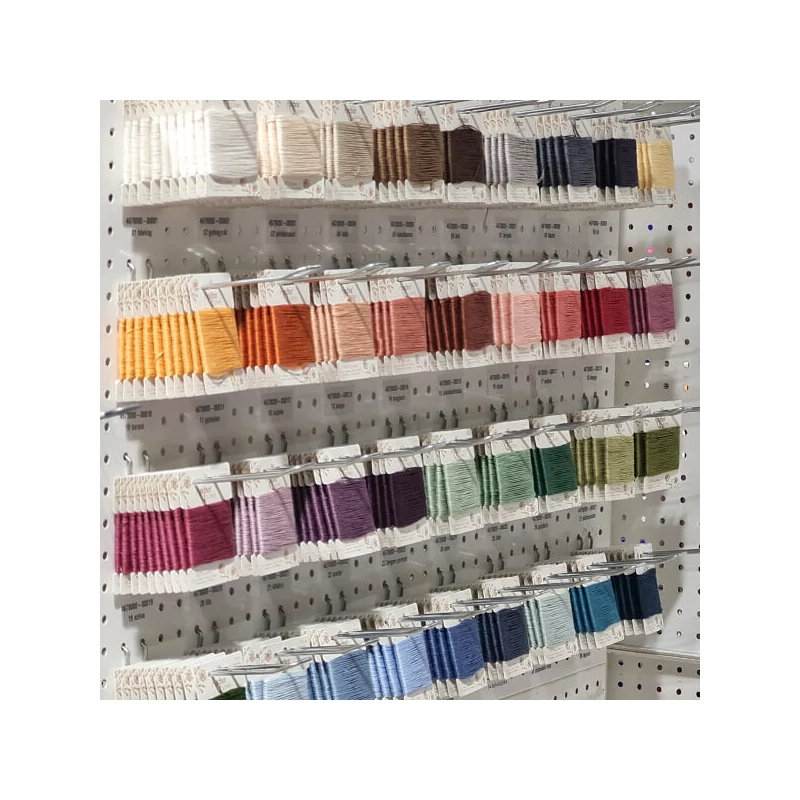 Fir de broderie, Anchor Linen, 15 m - 29 gri pudra