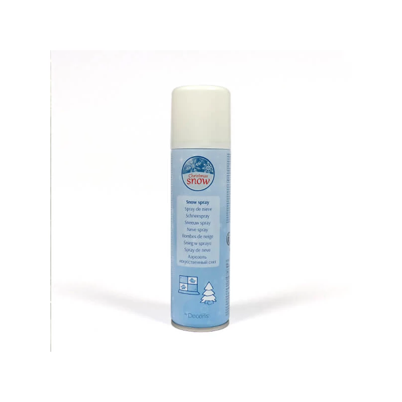 Spray de zăpadă artificială, 150 ml - alb, zăpadă de Crăciun
