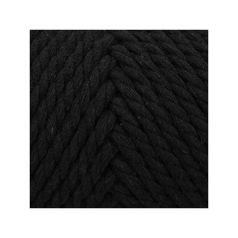 Fire Macrame, Anchor Crafty Fine, pieptănabil, 3 mm - cărbune