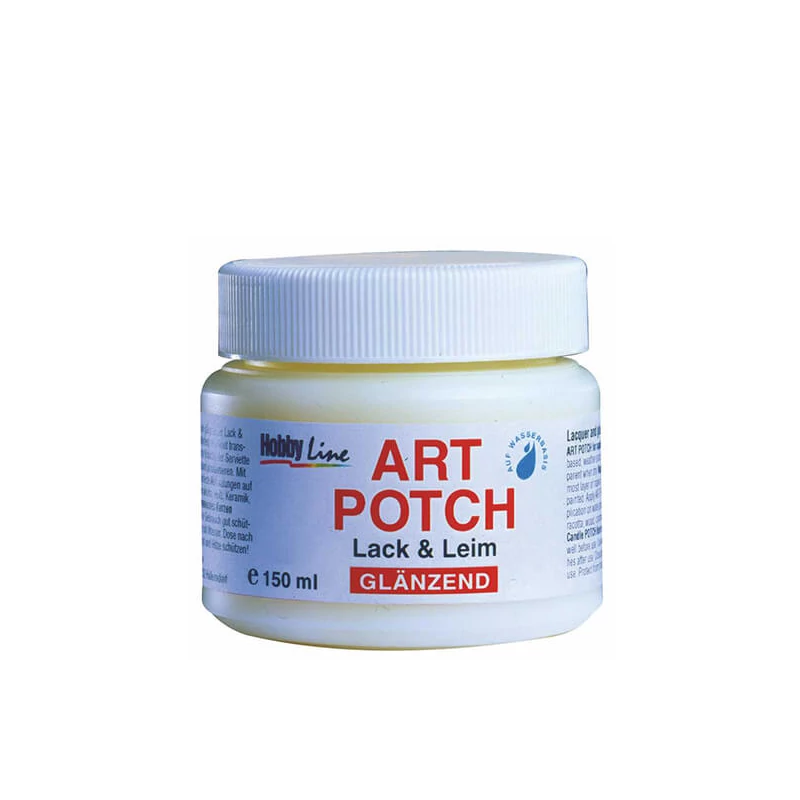 Lipici și lac pentru decoupage Art Potch - 150 ml, lucios