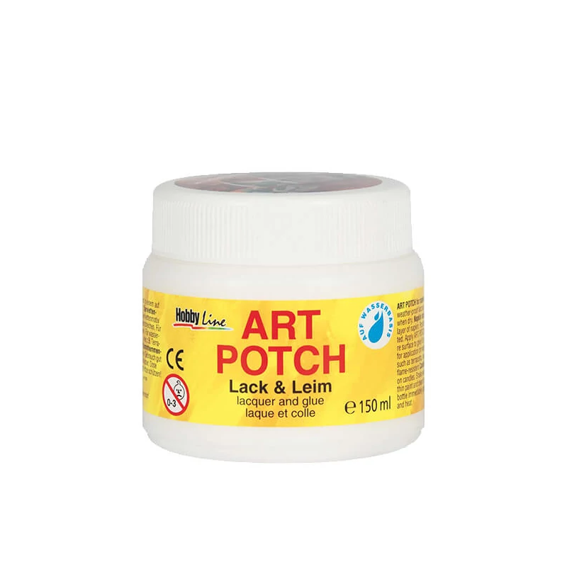 Lipici și lac pentru decoupage Art Potch - 150 ml