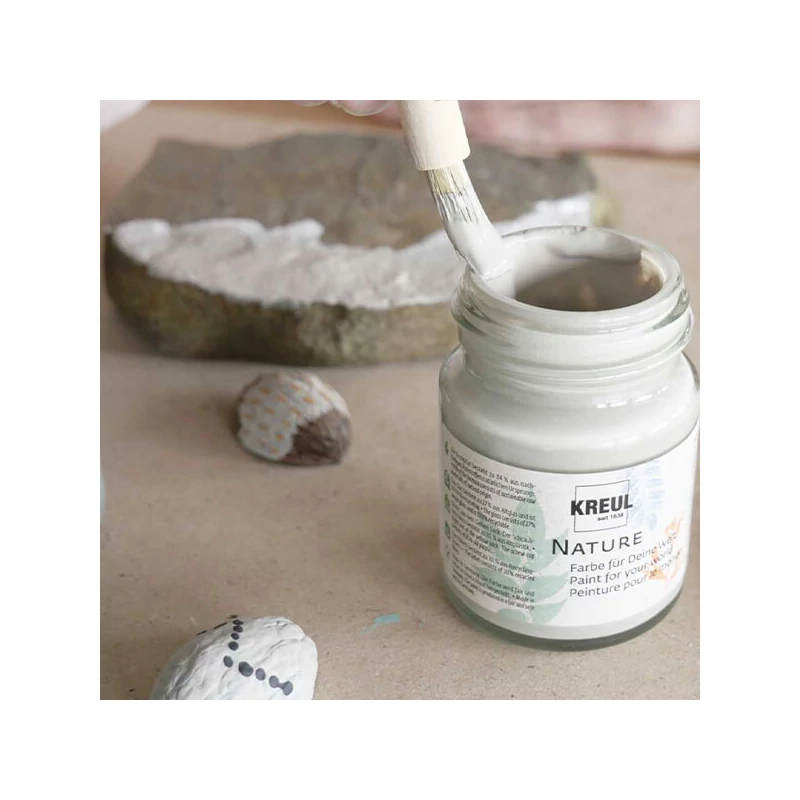 Nature, vopsea naturală, ecologică, Kreul, 50 ml - pebble stone