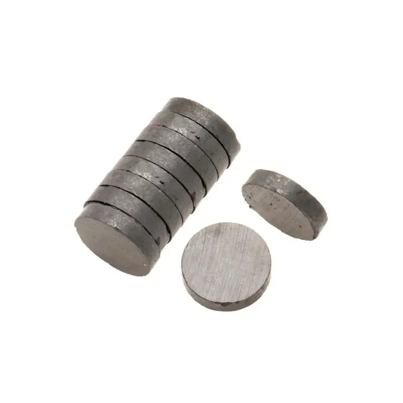 Magnet rotund - 17,5 mm, 10 buc