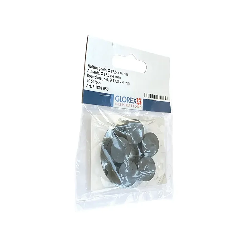 Magnet rotund - 17,5 mm, 10 buc