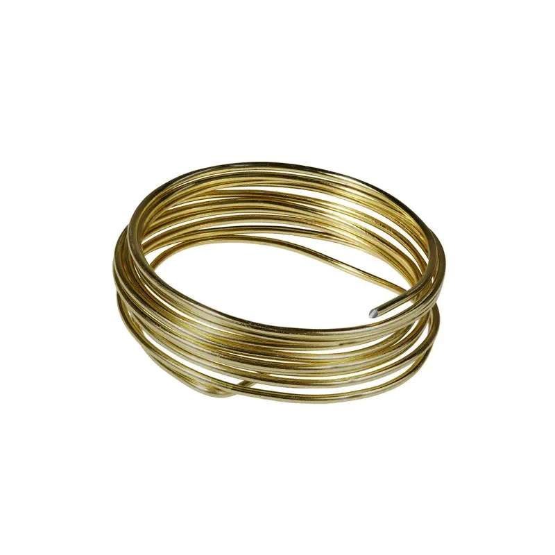 Sârmă de aluminiu, 2 mm, 2 m - aur