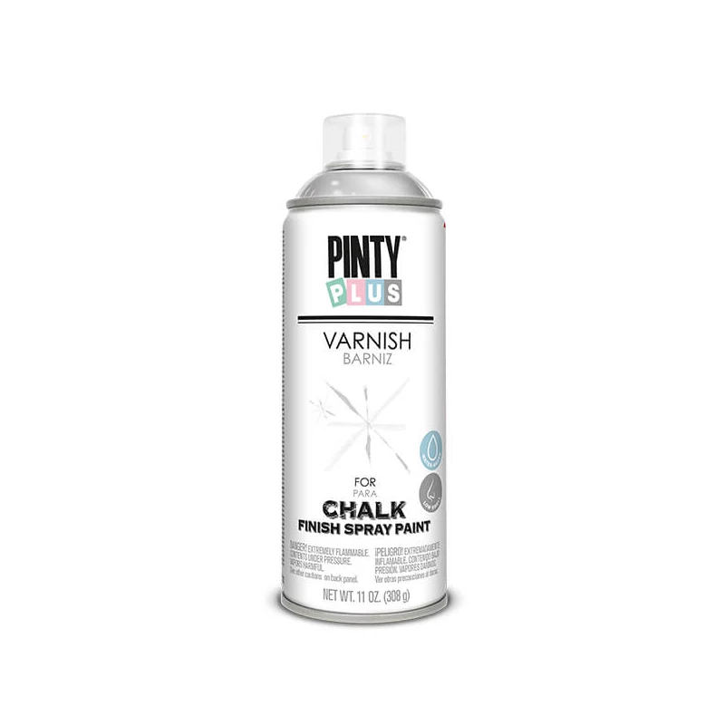 Spray  lac, 400 ml, Vopsea Pinty Plus Chalk Paint - lac mat