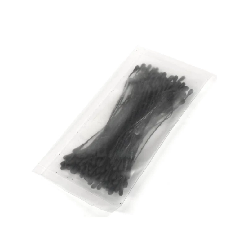 Pistil și stamină floare,  6 cm, 100 buc - negru
