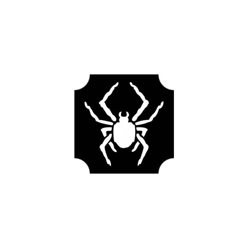 Șablon de tatuaj, șablon autoadeziv - Spider 02
