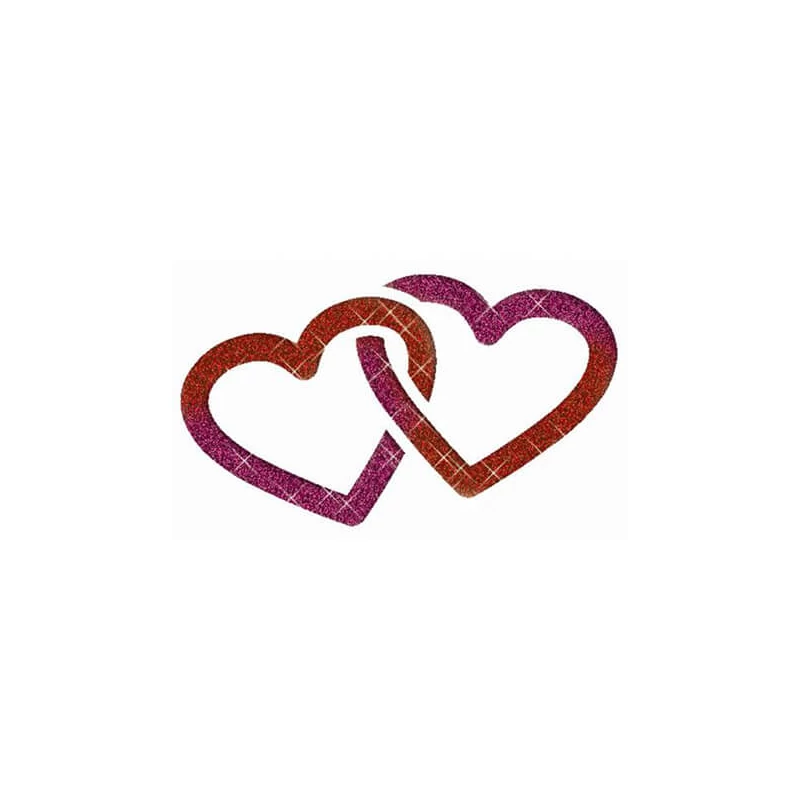 Șablon de tatuaj, șablon autoadeziv - Heart 05