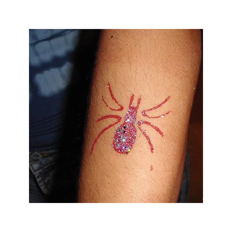 Șablon de tatuaj, șablon autoadeziv - Spider 01
