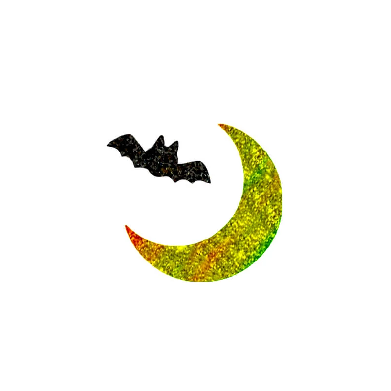 Șablon de tatuaj, șablon autoadeziv - Moon 01
