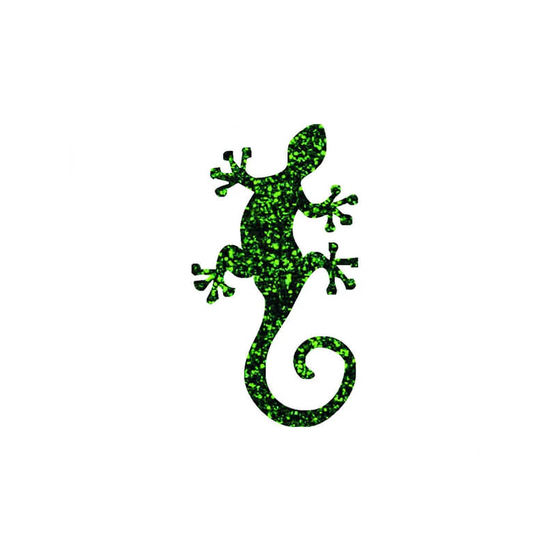 Șablon de tatuaj, șablon autoadeziv - șopârlă, gecko 02