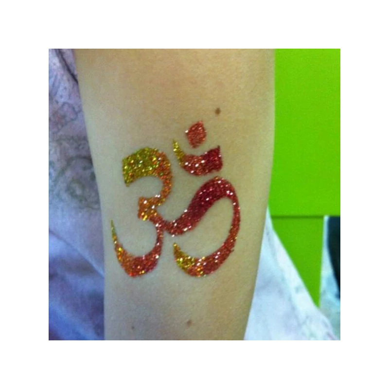 Șablon de tatuaj, șablon autoadeziv - OM (aum) 01