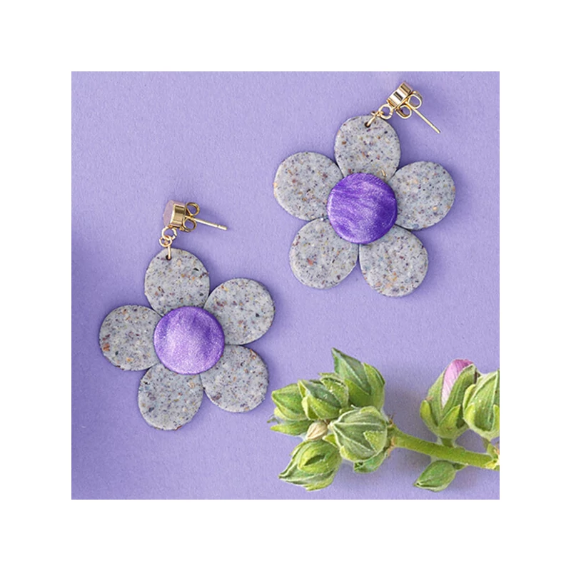 FIMO Effect plastilină care se întărește la coacere , 57 g - mov botanic (8010-670)