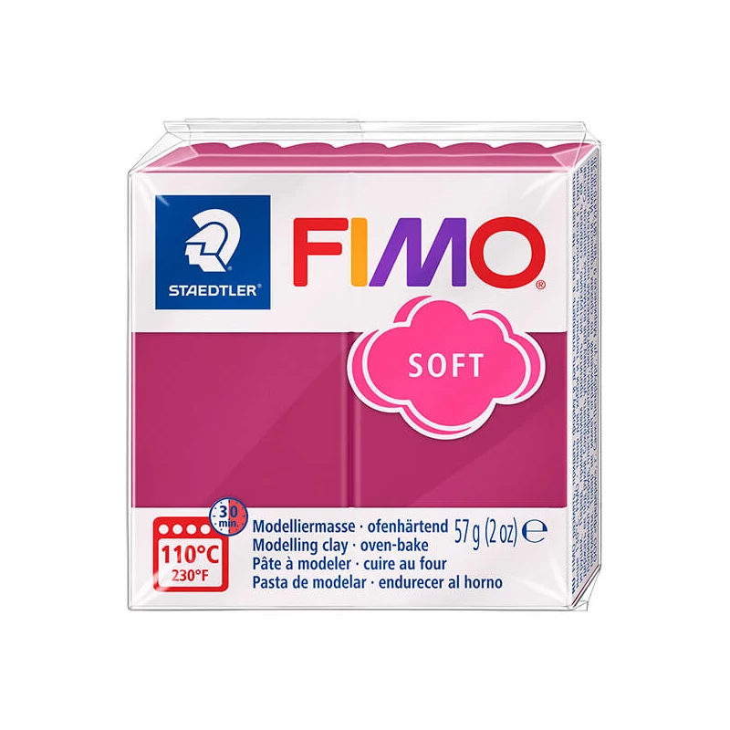 Plastilină FIMO SOFT care se întărește la coacere , 57 g - fructe de pădure congelate (8020-T23) 2024