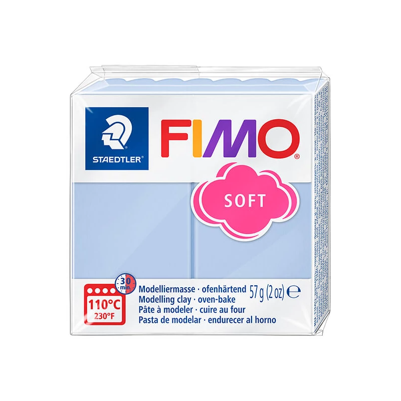 Plastilină FIMO SOFT care se întărește la coacere , 57 g - albastru strălucitor (8020-T31) 2024