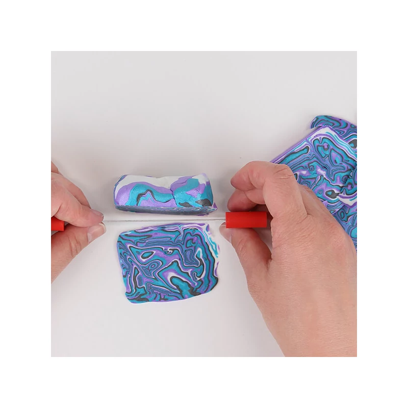 Set Plastilină care se întărește la coacere  Fimo Effect, 4x25 g - Abalone design, Abalone Design