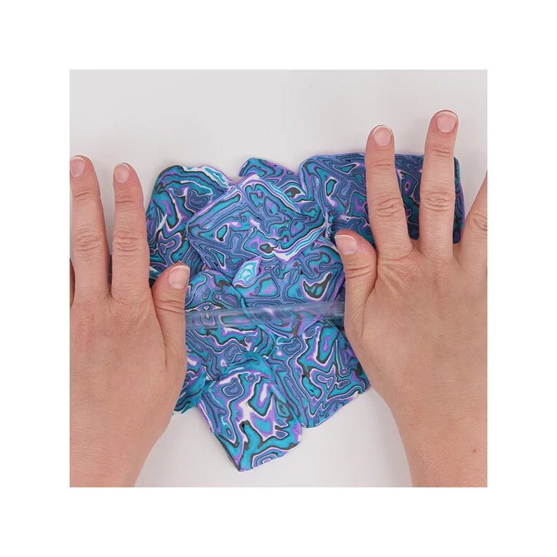 Set Plastilină care se întărește la coacere  Fimo Effect, 4x25 g - Abalone design, Abalone Design