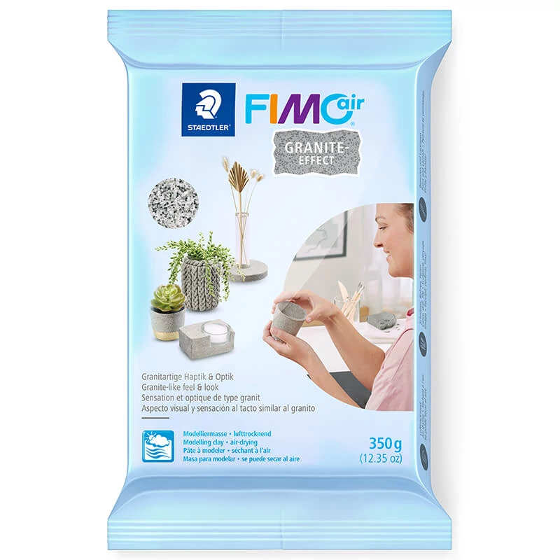 FIMO Air Effect plastilină cu uscare la aer 350 g - efect granit (8150-G8)