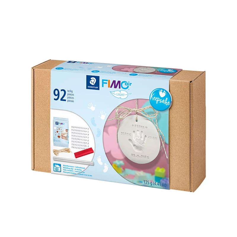  FIMO Air Light Keepsake Set, Set plastilină , 127 g cu accesorii