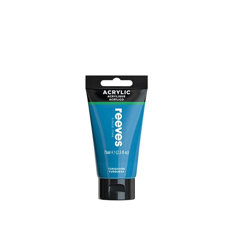 Reeves culori acrilice, 75 ml - turquoise