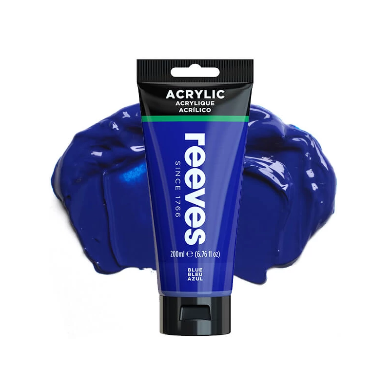 Reeves culori acrilice, 200 ml - blue