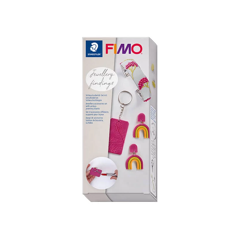 FIMO Jewellery findings  - baze metalice pentru bijuterii, componente pentru bijuterii 2